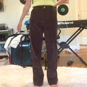 Vintage Brown Corduroy Pants